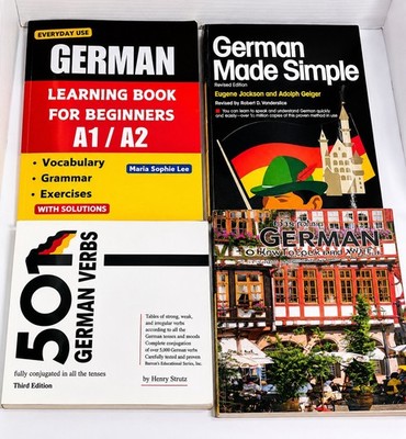 German Language Learning Book Bundle 