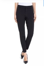 Liverpool Black Ponte Knit Kelsey Trouser Pant Women  s Size 16 / 33 Ankle