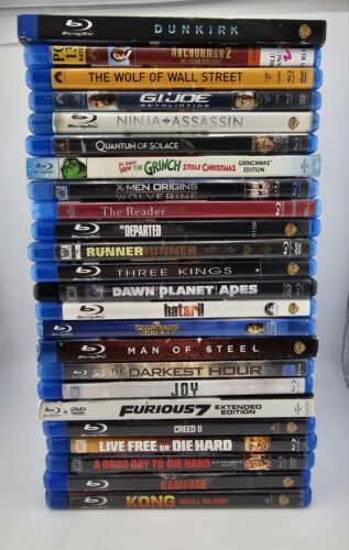 Lot de 24 films Blu Ray - la plupart ont 2 disques, certains 3 - voir la description pour plus de détails - Photo 1/4