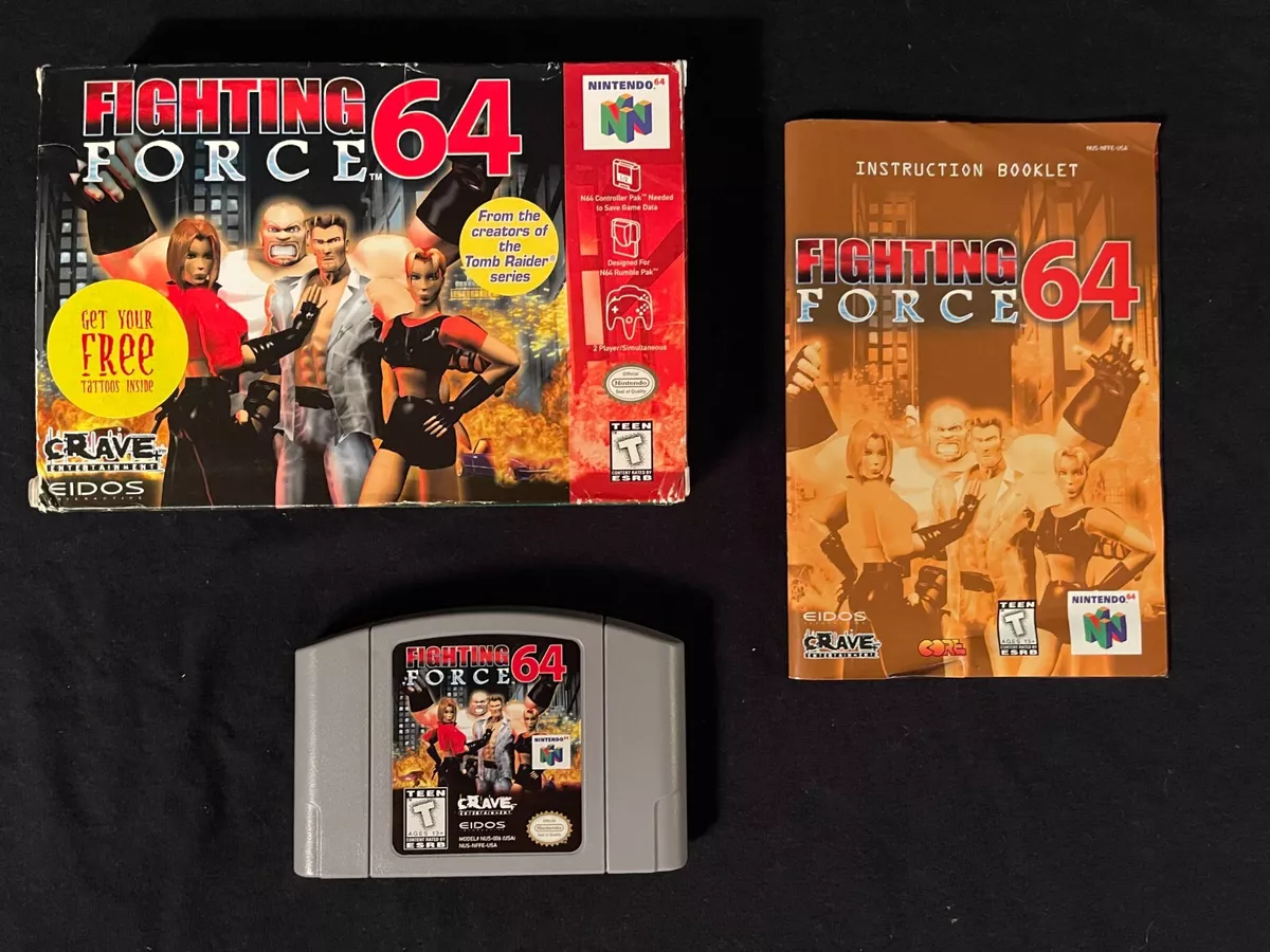 Fighting Force 64 (Nintendo 64, 1999) for sale online