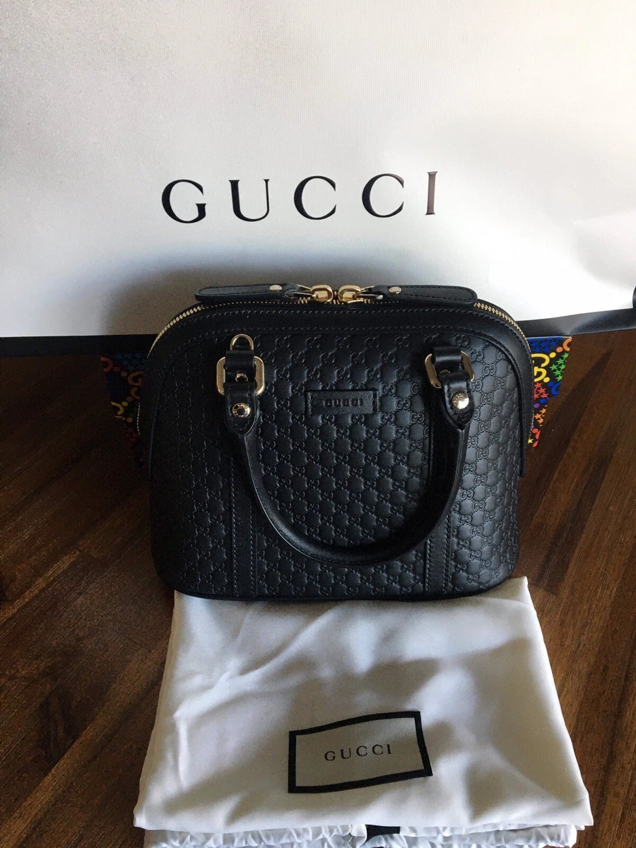 Gucci Microguccissima Mini Dome Bag - Black Handle Bags, Handbags -  GUC1104461