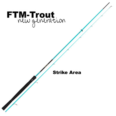FTM Strike Area Spoon Rute 1,78m 0,5-3g + 2,20m 1,2-6g Ultra Light Forellenrute