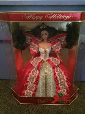 happy holidays special edition barbie 10th anniversary