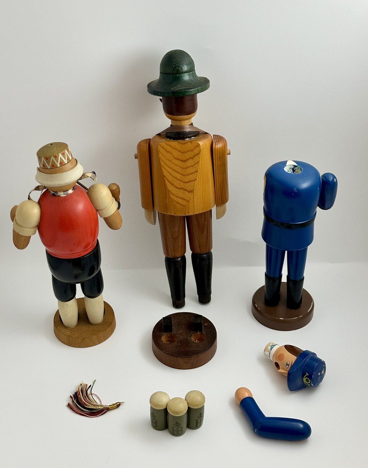 Vintage German Smoker Incense5Parts and Repair ErzgebirgeGDR