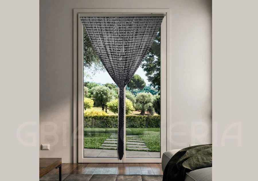 Genérico Tenda Antimosquito Per Porte – Strisce In PVC Trasparente Rosso, 120x210 Cm, Con Profilo In Alluminio, Installazione Facile, Protezione Solare E Insetti - 3