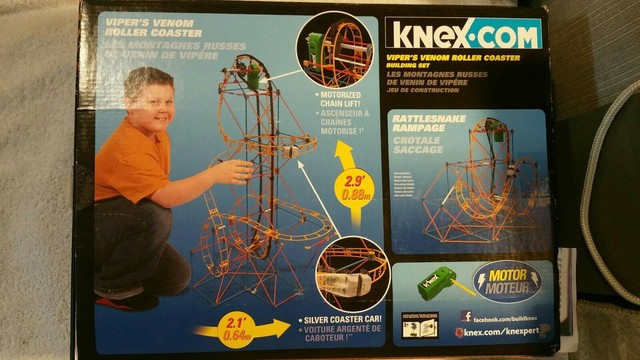 knex viper's venom roller coaster