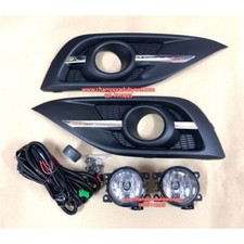FR Bumper Fog Light Assembly Set With Wire Harness Fits For Honda CR-V 2012-2014