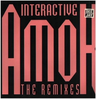 Interactive Amok / Koma (The Remixes) GATEFOLD Vinyl Single 2 X 12inch