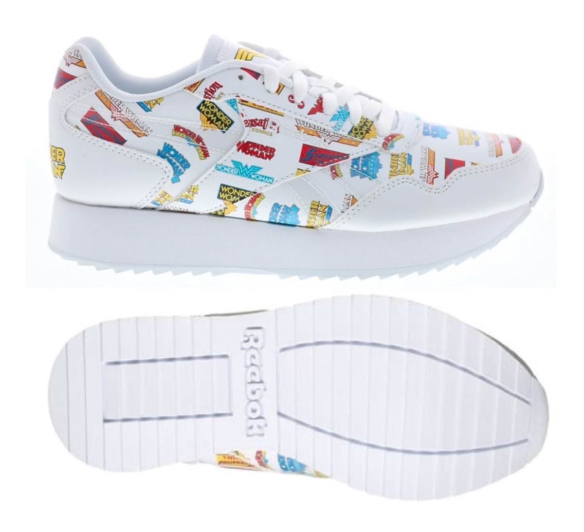 NEW Reebok Classic Harman Double Ripple Wonder Woman Shoes