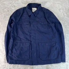 Gap Mens Large Bell Tapestry Navy Field Jacket