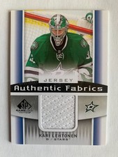 2013-14 SP Game Used Authentic Fabrics #AF-KL Kari Lehtonen Dallas Stars