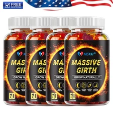 Male Health Gummies Penis Bigger Grow Longer Max Girth Boost Stamina Performance