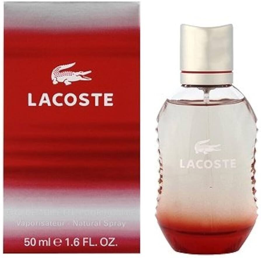 Lacoste Style In Play Eau De Toilette Spray 1.7 oz New Cologne Men Fragrance