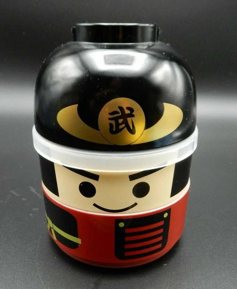 Hakoya Kokeshi Samurai Bento Lunch Box PicnicТрехэтажный Япония  - Изображение 4 из 4