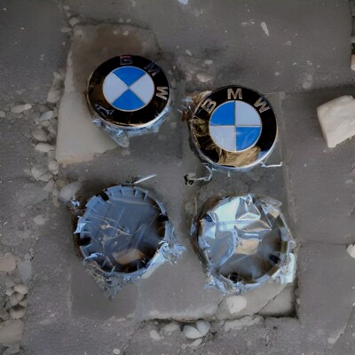 BMW X5 E53 1999 - 2006 Alloy Wheel Centre Caps Hub Caps 4 Pieces Auto Diesel