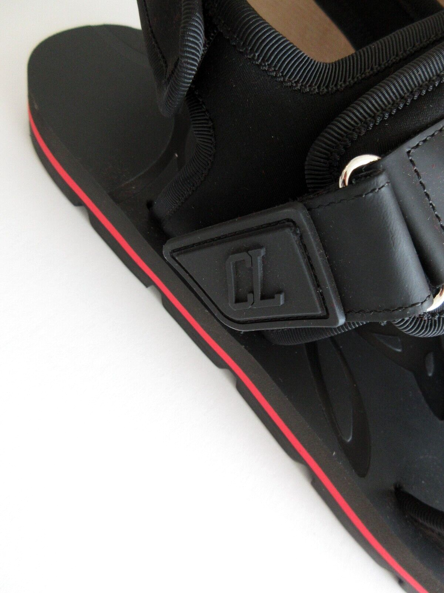 CHRISTIAN LOUBOUTIN Black Siwa Sandals New Size US 11 , EUR CHRISTIAN LOUBOUTIN Black Siwa Sandals New Size US 11 , EUR