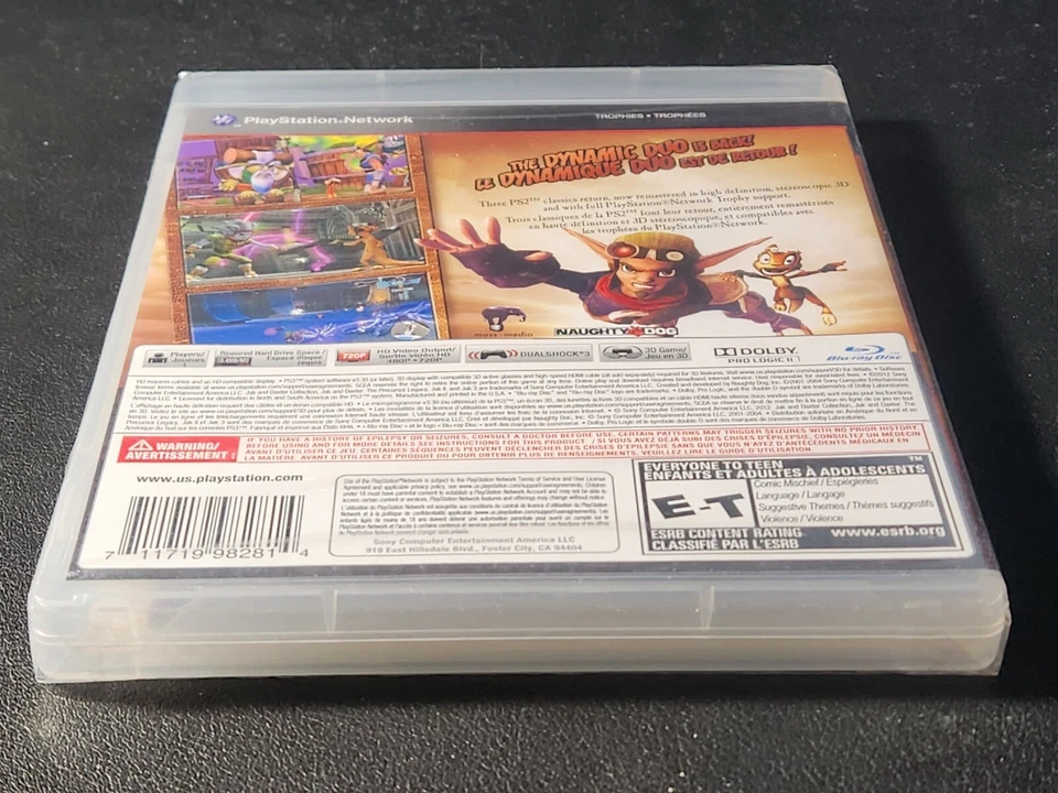 Jak and Daxter Collection (Sony PlayStation 3, 2012) NEW SEALED - Image 3 of 4