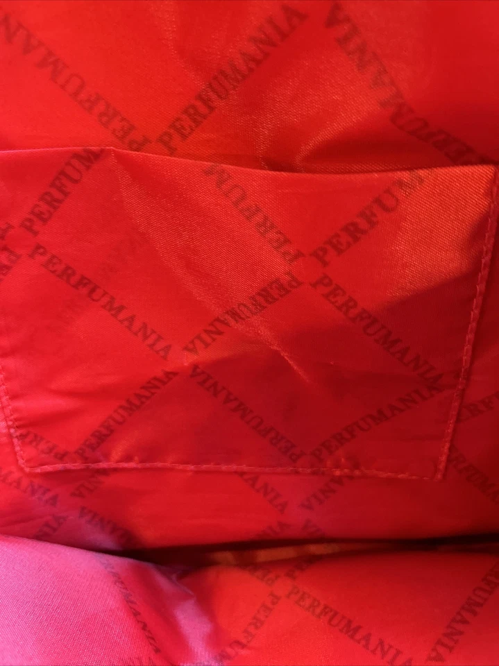 "Bolso de Mano Perfumania Negro PolkaTote Grande Viaje Fiesta Bolso de Mano 12 x 5 x 22"" NUEVO Foto 3 de 4