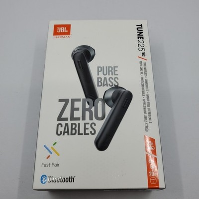 JBL Tune 225 TWS, In-ear Kopfhörer Bluetooth Schwarz _0,2_5