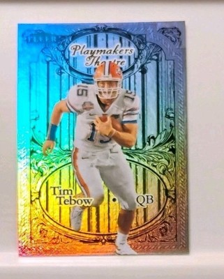 Tim Tebow Playmaker's Theatre #/100 Holo - 2012 Fleer Retro #PM14