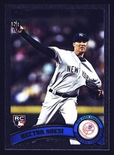 Hector Noesi New York Yankees 2011 Topps Update Black #US164 SN /60