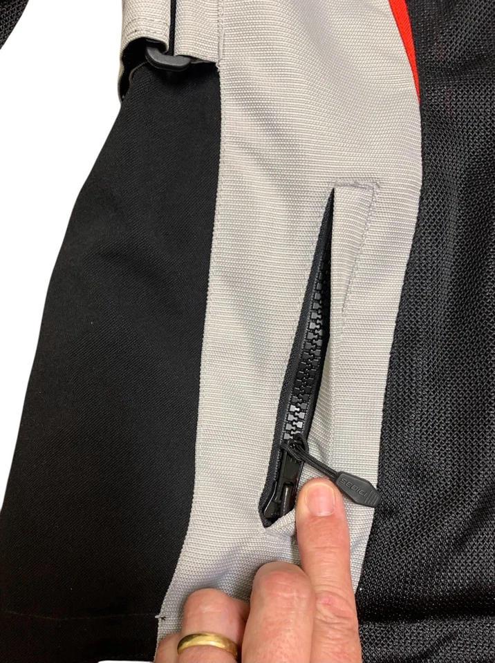 Sedici Federico 2 Mesh Jacket Women's Black White Red - Image 4 of 4