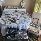 Huge Vintage toNow Estate Costume Jewelry Lot 925 Daus Monet Lori Waters 600+pcs