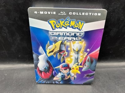 Pokemon Diamond and Pearl 4-Movie Collection Steelbook Blu-ray NEW