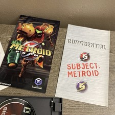 Nintendo Metroid Prime Game with Bonus Metroid Prime 2 Demo Game