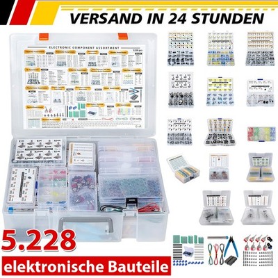 XXXL Elektronische Bauteile Sortiment Kondensator Transistor Widerstand IC Diode
