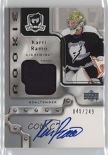 2006-07 Upper Deck The Cup Rookie 45/249 Karri Ramo #158 Patch Auto 0bz8