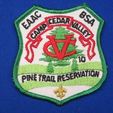 Boy Scout Camp Cedar Valley 10 Pine Trail Reservation 2 Trees Patch AR 2511B1