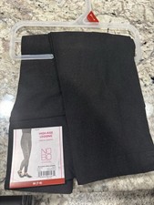 No Boundaries Juniors High Rise Sueded Leggings Black Ankle Length M 7  9 NWT