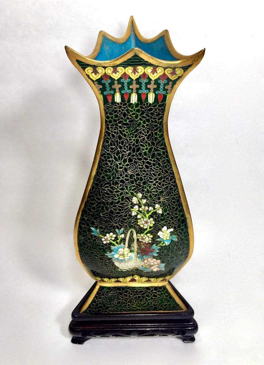 中国风景泰蓝壶| eBay