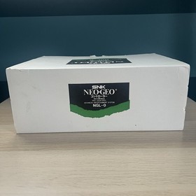 [BOX ONLY] Neo Geo AES NGL-0 Joystick Controller Green Stripe Rental Box