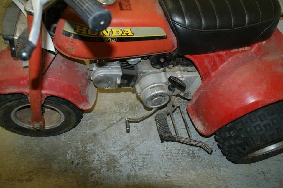 1980 Honda ATC 70 starts and drives fine!