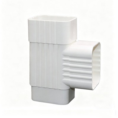 Quadratischer Fallrohr Adapter PVC Vierkant Fallrohr Flexible Installation Layou