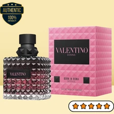 NIB Valentino Donna Born In Roma Intense Eau de Parfum Spray for Women 3.4 Ounce