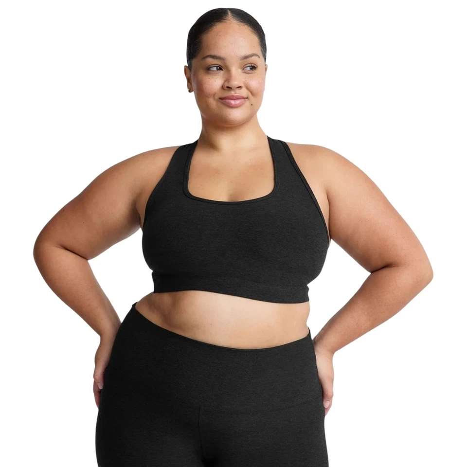 Beyond Yoga Spacedye Got Your Back Sports Bra Yoga Workout Darkest Night Size 3X - Image 2 of 4