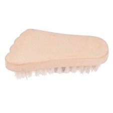 Shoe Brush Wood Foot Hair Natural Color Picture