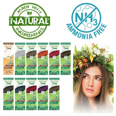 100% Bio Henna Haarfarbe Creme Color Pflanzen Naturhaarfärbemittel Sauerkirsche