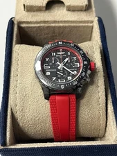 BREITLING X83310D91B2S1 ENDURANCE PRO RED RUBBER STRAP 38MM