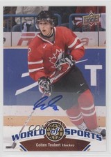 2010 Upper Deck World of Sports Auto Colten Teubert #198 Auto fm0