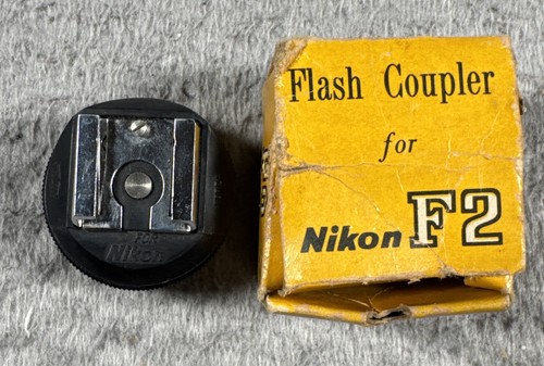 Nikon F2 Flash Coupler Unit for F2 Film Camera in Box made in Korea