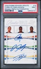 2009 PANINI SEASON UPDATE JONNY FLYNN/STEPHEN CURRY/TY LAWSON RC /25 PSA 9 AUTO