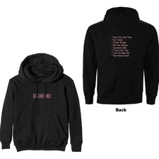 BlackPink Unisex Pullover Hoodie The Album Tracklist