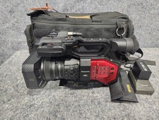 Panasonic AG-DVX200 4K 4/3 Sensor Professional Camcorder Mic Battery Bag Filter