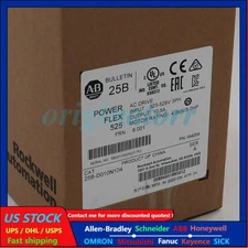 New Sealed Allen Bradley 25B-D010N104 /A Powerflex 525 AC Drive 5HP 4.0KW