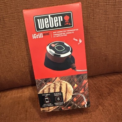 Weber iGrill Mini Digital App-Connected All Bluetooth Meat Thermometer - NEW