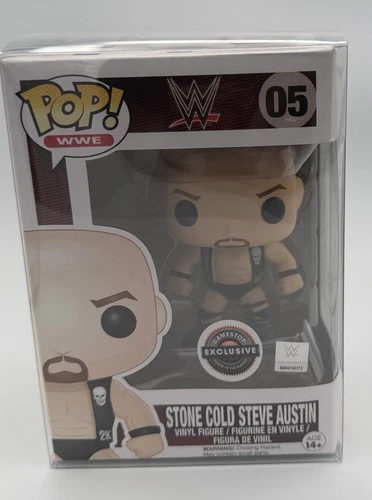 Funko Pop! WWE Stone Cold Steve Austin GameStop Exclusive Vinyl Figure #05